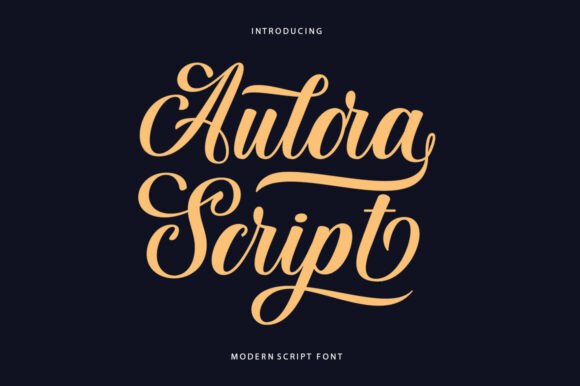 Aulora Script Font Review for Campaign Design