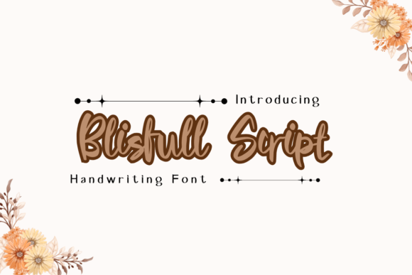 Blisfull Script: A Peaceful Typeface for Web Design