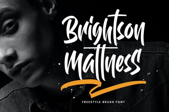 Brightson Mattness: The Ultimate Freestyle Brush Font for Brands