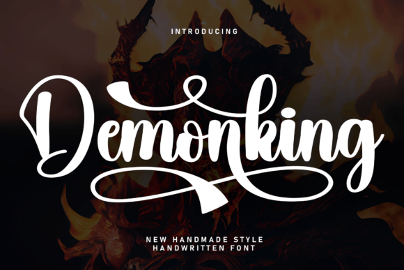 Demonking Font: Timeless Script for Web Branding