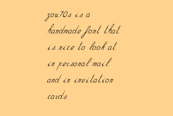 Designing with Zou70s: A Handmade Script for Editorial Charm
