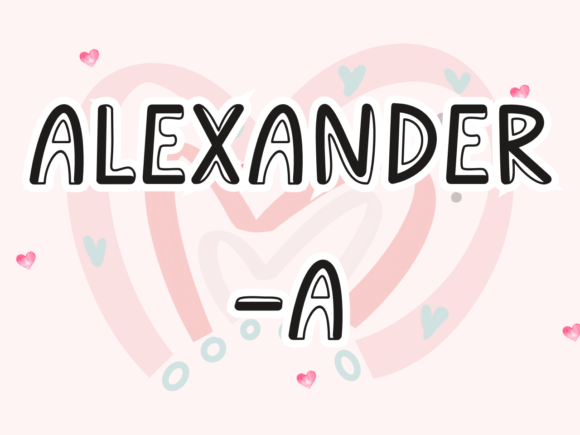 Elevate Editorial Design with Alexander a Typeface
