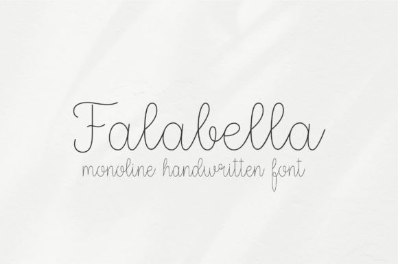 Falabella Font for Business Branding