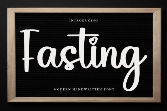 Fasting Font: Elegant Script for Modern Web Design