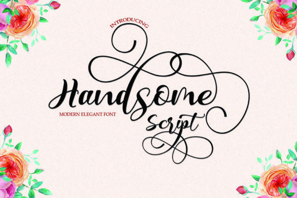 Handsome Script Font: Elevate Your Brand Identity