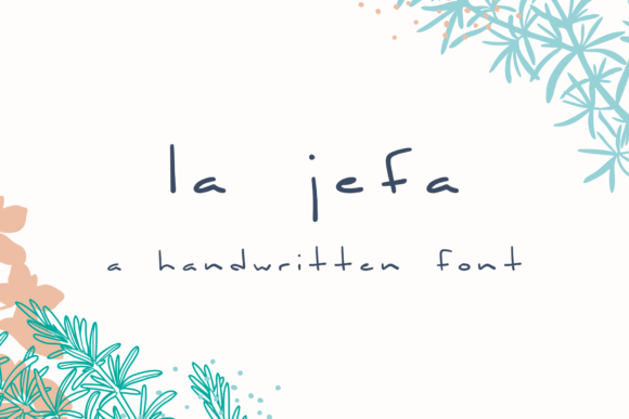 La Jefa: The Perfect Script Font for Handmade Brands