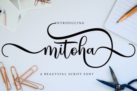 Mitoha: The Elegant Script Font for Modern Web Design