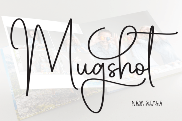 Mugshots: A Timeless Script Handwritten Font for Makers