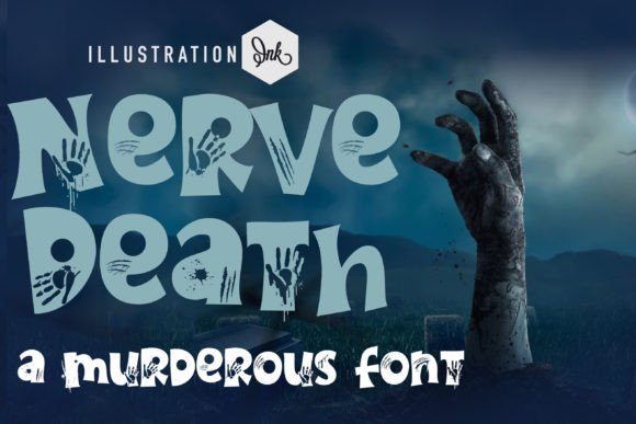 Nerve Death Font for Web Design