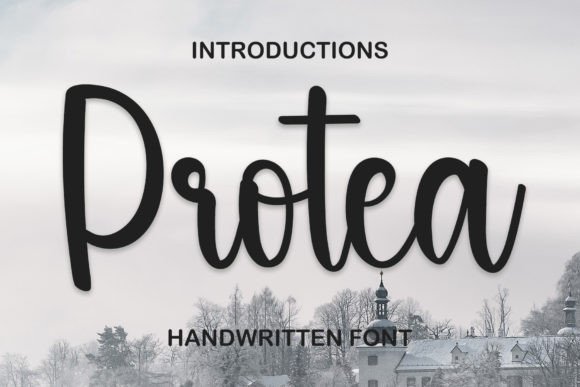 Protea: A Stylish Handwritten Font for Modern Editorial Design