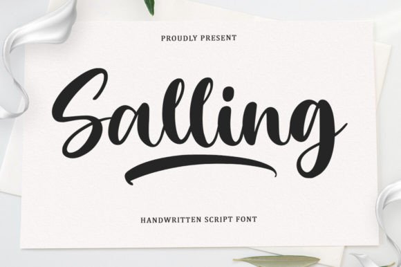 Salling Script: The Modern Typeface for Small Business Branding