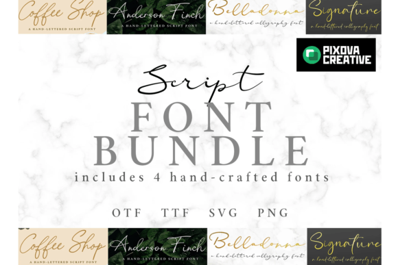 Script 4 Bundle: The Typeface for High-Impact Campaigns