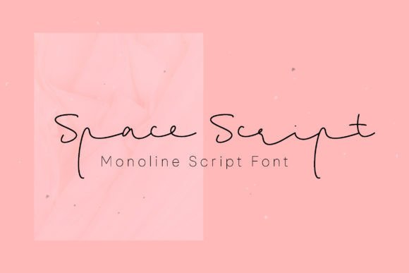Space Script: The Perfect Monoline Typeface for Makers